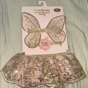 Pink and Gold Kids Accessory Set